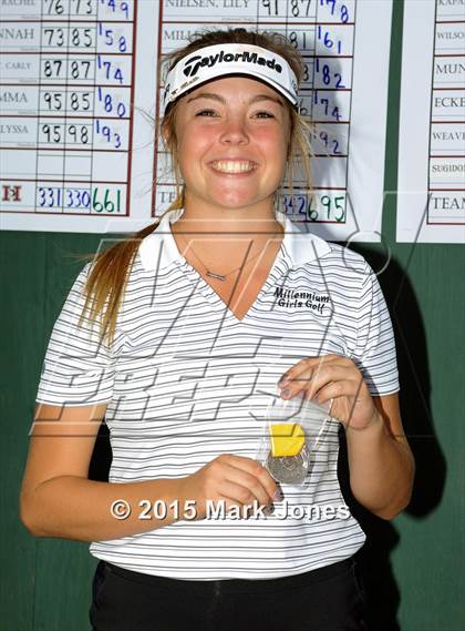 Thumbnail 1 in AIA D1 Girls Golf Championships photogallery.