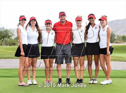 Thumbnail 2 in AIA D1 Girls Golf Championships photogallery.