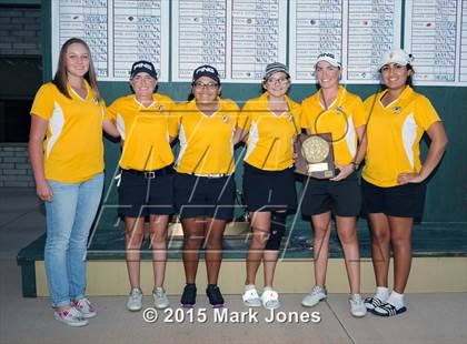 Thumbnail 3 in AIA D1 Girls Golf Championships photogallery.