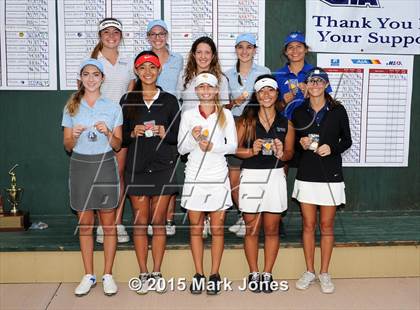 Thumbnail 1 in AIA D1 Girls Golf Championships photogallery.