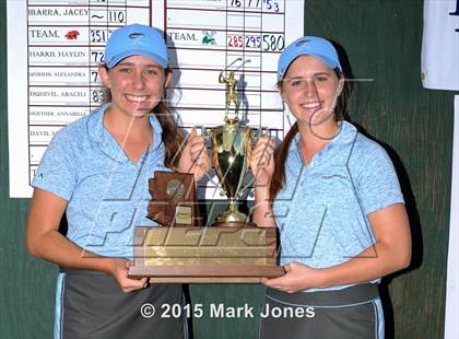 Thumbnail 3 in AIA D1 Girls Golf Championships photogallery.