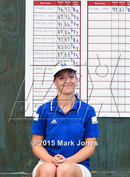 Thumbnail 3 in AIA D1 Girls Golf Championships photogallery.
