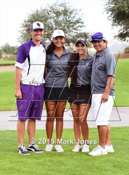 Thumbnail 1 in AIA D1 Girls Golf Championships photogallery.