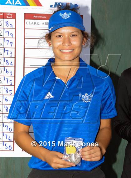 Thumbnail 2 in AIA D1 Girls Golf Championships photogallery.