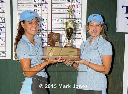 Thumbnail 1 in AIA D1 Girls Golf Championships photogallery.