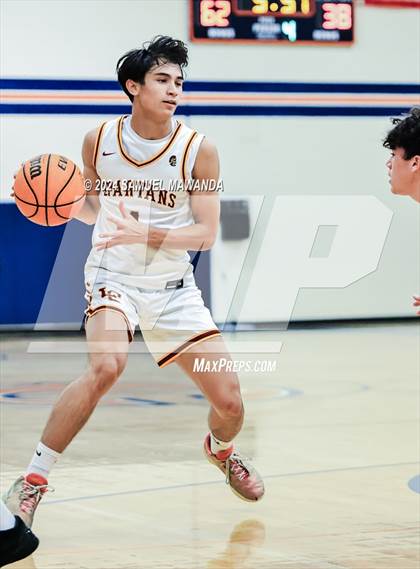Thumbnail 1 in Calabasas vs La Canada (9th Annual west valley Boys Basketball Tip-off Classic) photogallery.