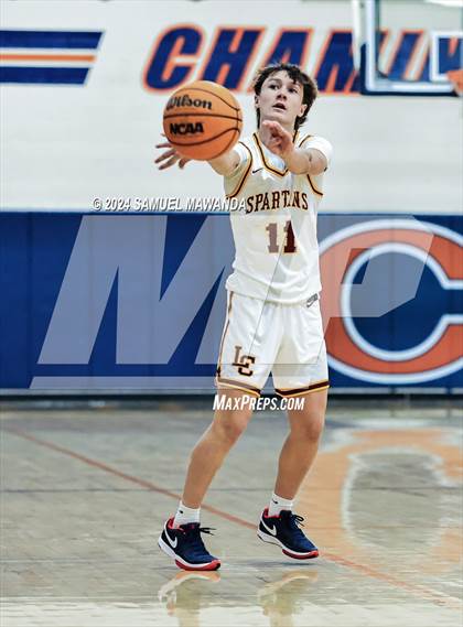 Thumbnail 1 in Calabasas vs La Canada (9th Annual west valley Boys Basketball Tip-off Classic) photogallery.