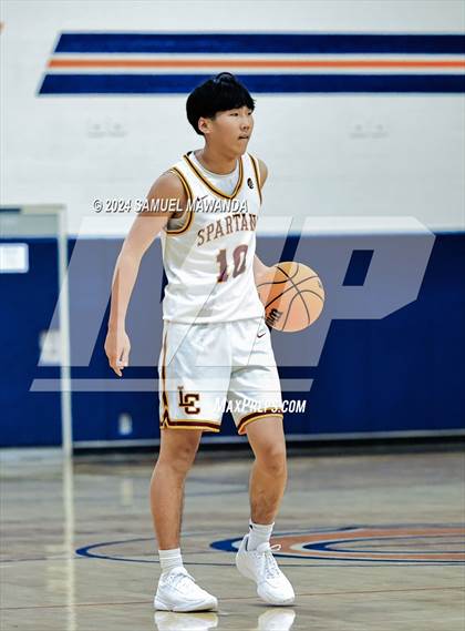 Thumbnail 1 in Calabasas vs La Canada (9th Annual west valley Boys Basketball Tip-off Classic) photogallery.