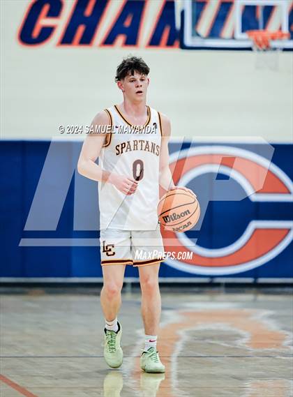Thumbnail 3 in Calabasas vs La Canada (9th Annual west valley Boys Basketball Tip-off Classic) photogallery.