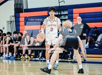 Thumbnail 2 in Calabasas vs La Canada (9th Annual west valley Boys Basketball Tip-off Classic) photogallery.
