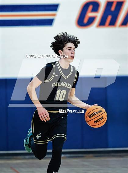 Thumbnail 2 in Calabasas vs La Canada (9th Annual west valley Boys Basketball Tip-off Classic) photogallery.