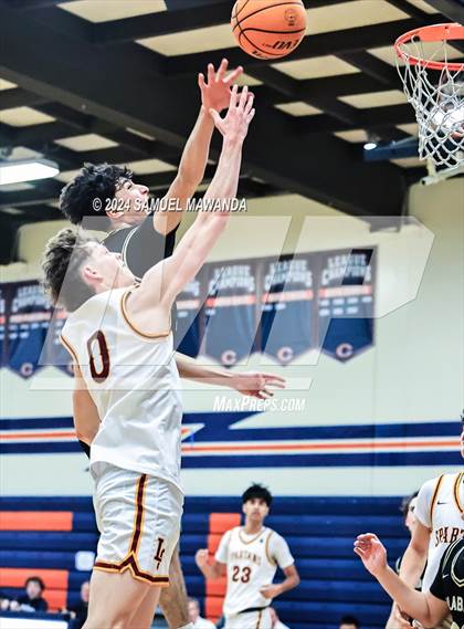 Thumbnail 3 in Calabasas vs La Canada (9th Annual west valley Boys Basketball Tip-off Classic) photogallery.