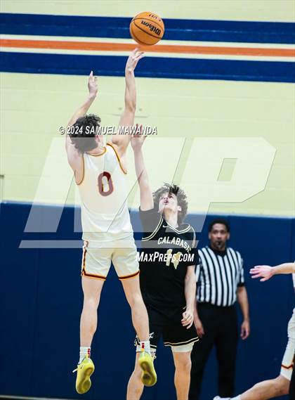 Thumbnail 2 in Calabasas vs La Canada (9th Annual west valley Boys Basketball Tip-off Classic) photogallery.