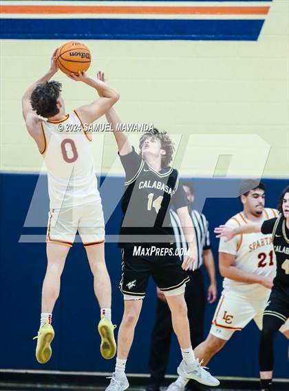 Thumbnail 1 in Calabasas vs La Canada (9th Annual west valley Boys Basketball Tip-off Classic) photogallery.