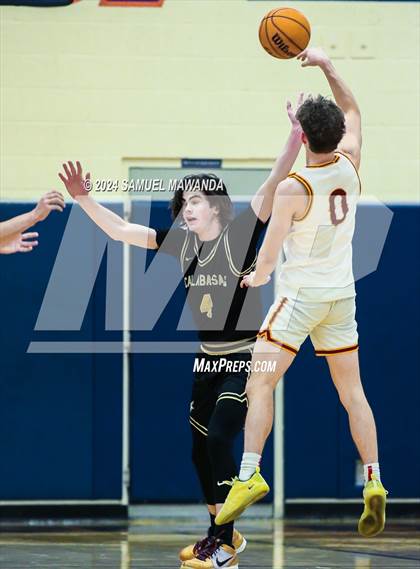 Thumbnail 1 in Calabasas vs La Canada (9th Annual west valley Boys Basketball Tip-off Classic) photogallery.