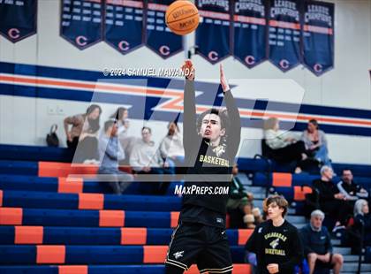Thumbnail 2 in Calabasas vs La Canada (9th Annual west valley Boys Basketball Tip-off Classic) photogallery.