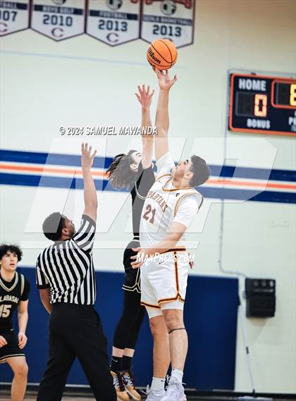 Thumbnail 1 in Calabasas vs La Canada (9th Annual west valley Boys Basketball Tip-off Classic) photogallery.