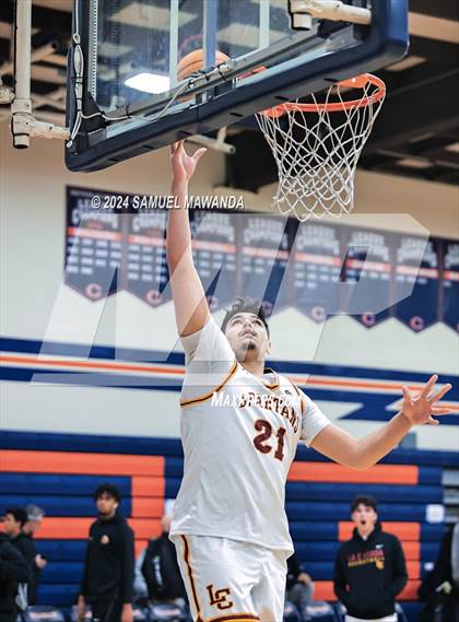 Thumbnail 3 in Calabasas vs La Canada (9th Annual west valley Boys Basketball Tip-off Classic) photogallery.