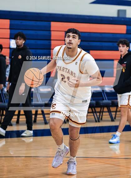 Thumbnail 1 in Calabasas vs La Canada (9th Annual west valley Boys Basketball Tip-off Classic) photogallery.