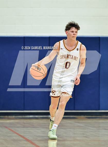 Thumbnail 1 in Calabasas vs La Canada (9th Annual west valley Boys Basketball Tip-off Classic) photogallery.