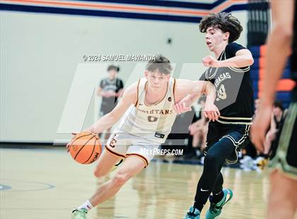 Thumbnail 1 in Calabasas vs La Canada (9th Annual west valley Boys Basketball Tip-off Classic) photogallery.