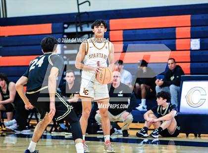 Thumbnail 1 in Calabasas vs La Canada (9th Annual west valley Boys Basketball Tip-off Classic) photogallery.