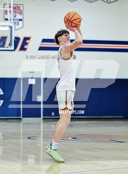 Thumbnail 3 in Calabasas vs La Canada (9th Annual west valley Boys Basketball Tip-off Classic) photogallery.