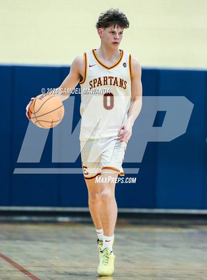 Thumbnail 2 in Calabasas vs La Canada (9th Annual west valley Boys Basketball Tip-off Classic) photogallery.
