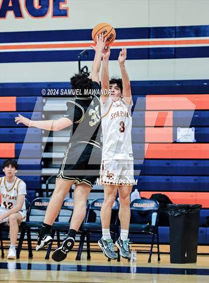 Thumbnail 1 in Calabasas vs La Canada (9th Annual west valley Boys Basketball Tip-off Classic) photogallery.