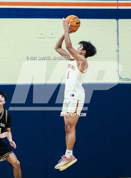 Thumbnail 1 in Calabasas vs La Canada (9th Annual west valley Boys Basketball Tip-off Classic) photogallery.