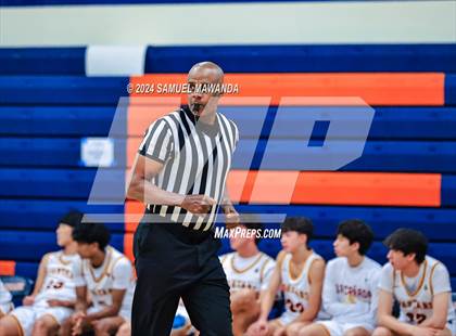 Thumbnail 3 in Calabasas vs La Canada (9th Annual west valley Boys Basketball Tip-off Classic) photogallery.