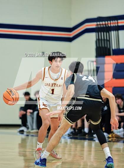 Thumbnail 2 in Calabasas vs La Canada (9th Annual west valley Boys Basketball Tip-off Classic) photogallery.