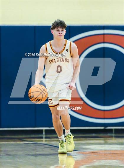 Thumbnail 3 in Calabasas vs La Canada (9th Annual west valley Boys Basketball Tip-off Classic) photogallery.
