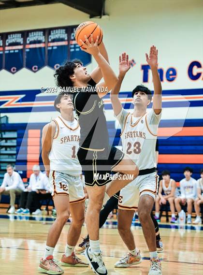 Thumbnail 1 in Calabasas vs La Canada (9th Annual west valley Boys Basketball Tip-off Classic) photogallery.