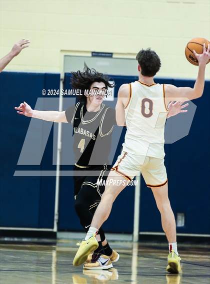 Thumbnail 3 in Calabasas vs La Canada (9th Annual west valley Boys Basketball Tip-off Classic) photogallery.