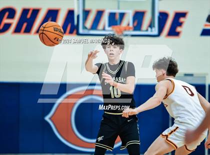 Thumbnail 2 in Calabasas vs La Canada (9th Annual west valley Boys Basketball Tip-off Classic) photogallery.