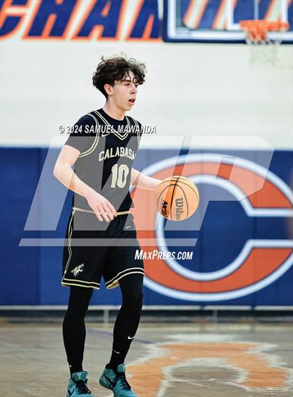 Thumbnail 2 in Calabasas vs La Canada (9th Annual west valley Boys Basketball Tip-off Classic) photogallery.