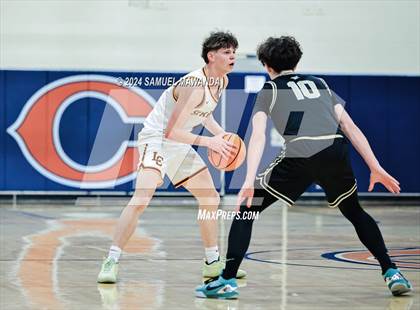 Thumbnail 3 in Calabasas vs La Canada (9th Annual west valley Boys Basketball Tip-off Classic) photogallery.