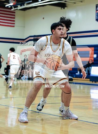 Thumbnail 2 in Calabasas vs La Canada (9th Annual west valley Boys Basketball Tip-off Classic) photogallery.
