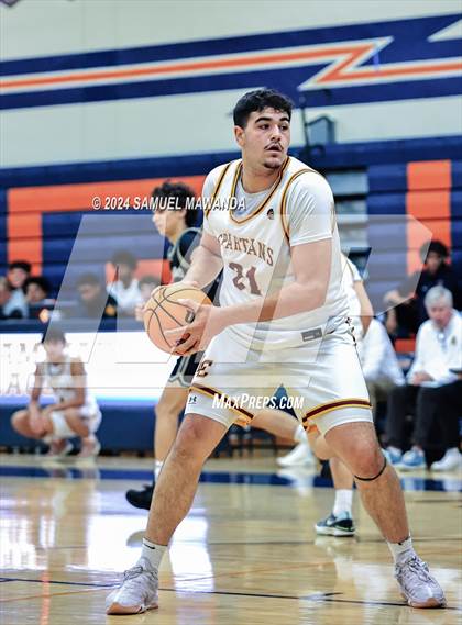 Thumbnail 1 in Calabasas vs La Canada (9th Annual west valley Boys Basketball Tip-off Classic) photogallery.