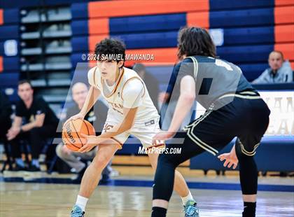 Thumbnail 1 in Calabasas vs La Canada (9th Annual west valley Boys Basketball Tip-off Classic) photogallery.