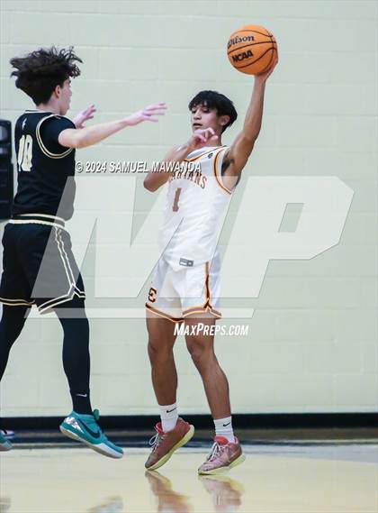 Thumbnail 2 in Calabasas vs La Canada (9th Annual west valley Boys Basketball Tip-off Classic) photogallery.