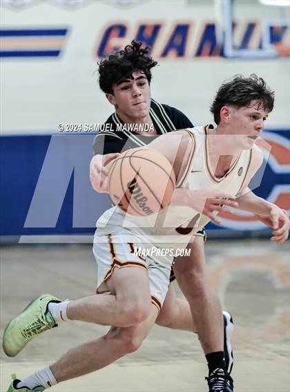 Thumbnail 1 in Calabasas vs La Canada (9th Annual west valley Boys Basketball Tip-off Classic) photogallery.