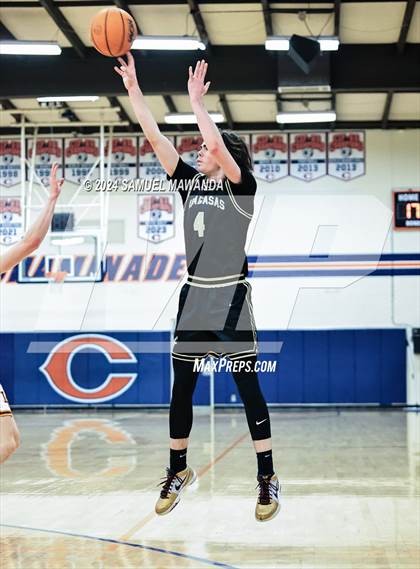 Thumbnail 1 in Calabasas vs La Canada (9th Annual west valley Boys Basketball Tip-off Classic) photogallery.