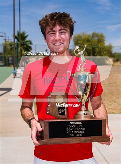 Thumbnail 1 in Brophy College Prep vs Chaparral (AIA Div. 1 State Final) photogallery.