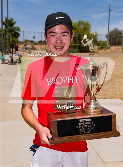 Thumbnail 3 in Brophy College Prep vs Chaparral (AIA Div. 1 State Final) photogallery.