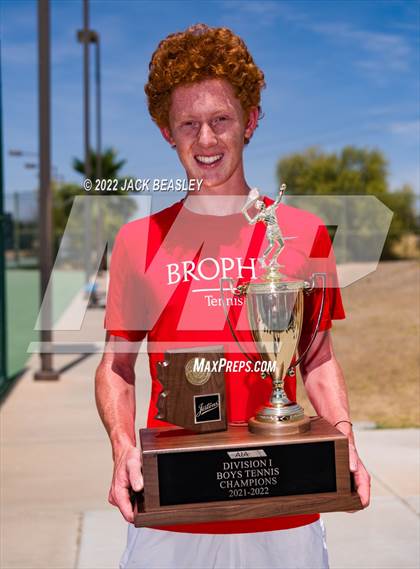 Thumbnail 2 in Brophy College Prep vs Chaparral (AIA Div. 1 State Final) photogallery.