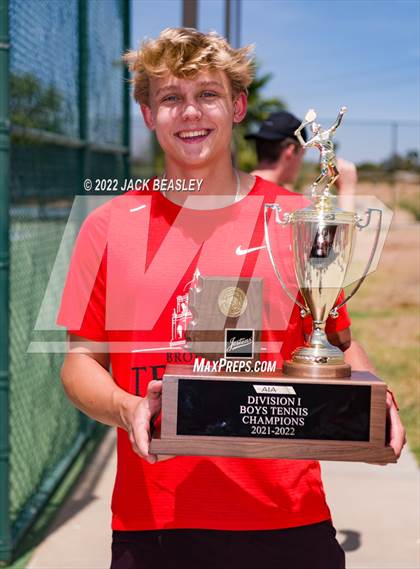 Thumbnail 2 in Brophy College Prep vs Chaparral (AIA Div. 1 State Final) photogallery.