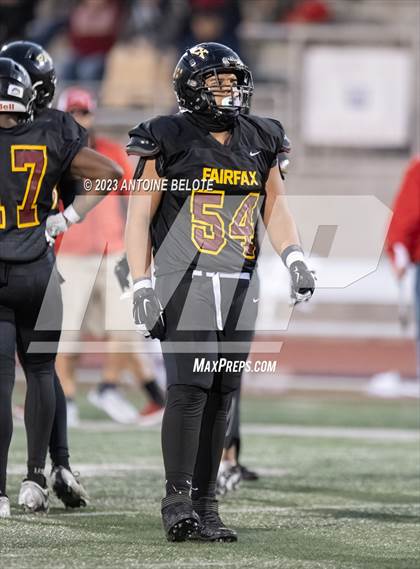 Thumbnail 2 in Fairfax vs. Ferndale (CIF State Division 7-AA Final) photogallery.
