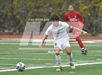 Thumbnail 2 in De La Salle vs. Orange Lutheran (Adidas So Cal College Showcase) photogallery.